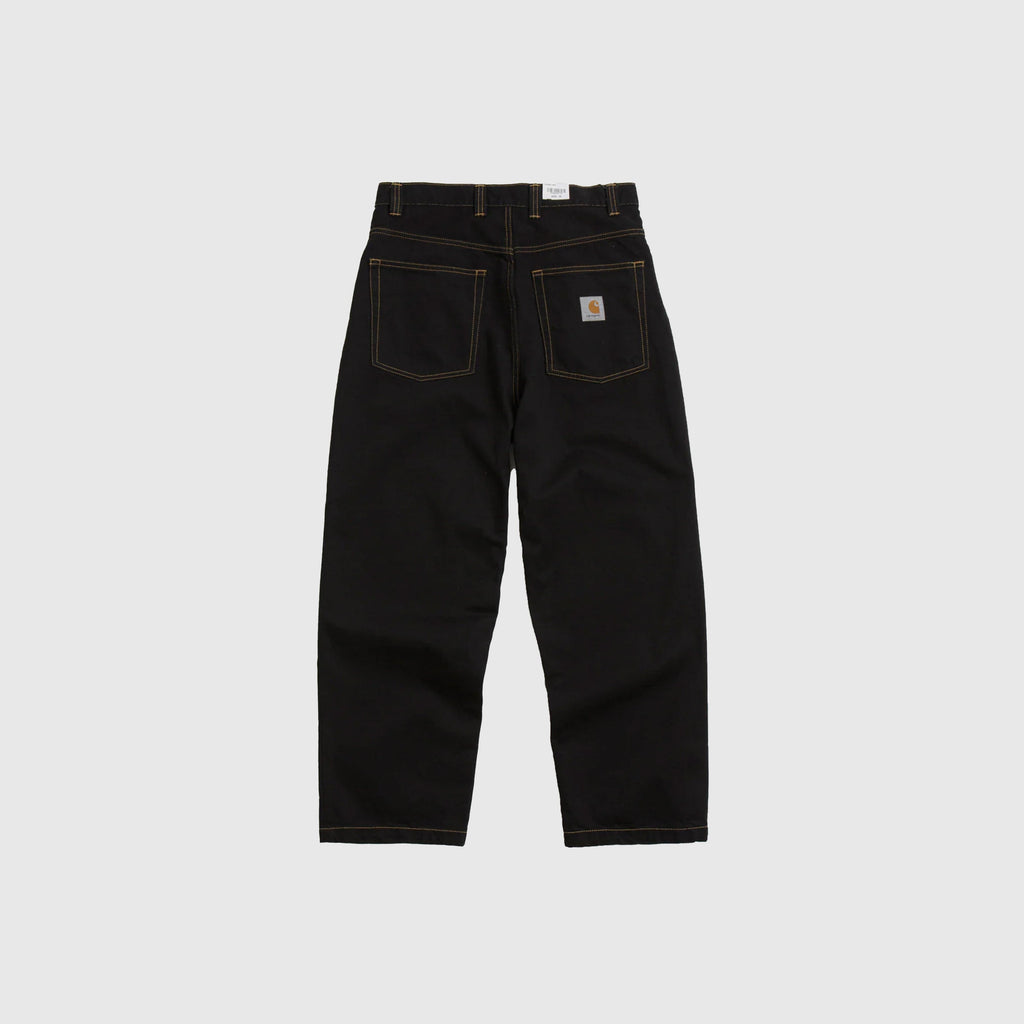 Carhartt WIP Brandon Pant - Black Rinsed - Back