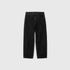 Carhartt WIP Brandon Pant - Black Stone Washed - Front