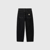 Carhartt WIP Brandon Pant - Black Stone Washed - Back