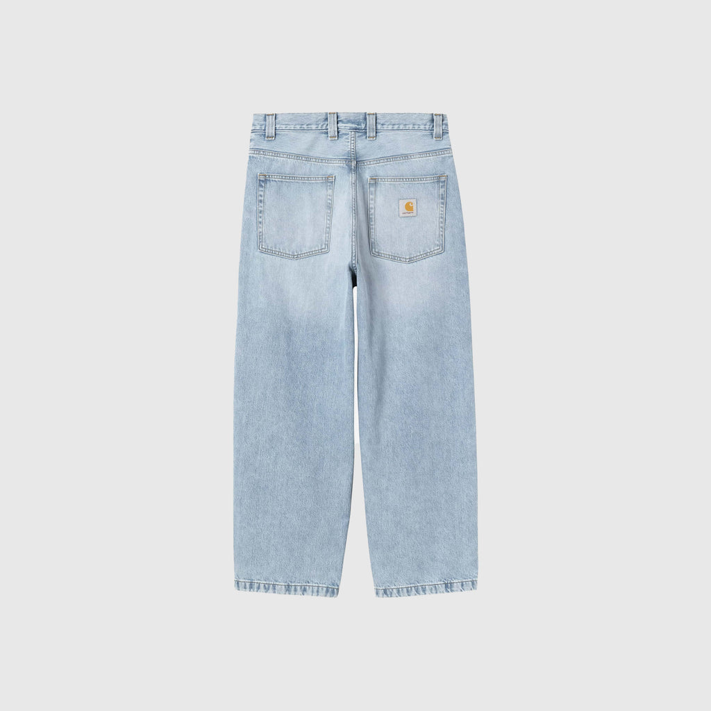 Carhartt WIP Brandon Pant - Blue Heavy Worn Bleached - Back