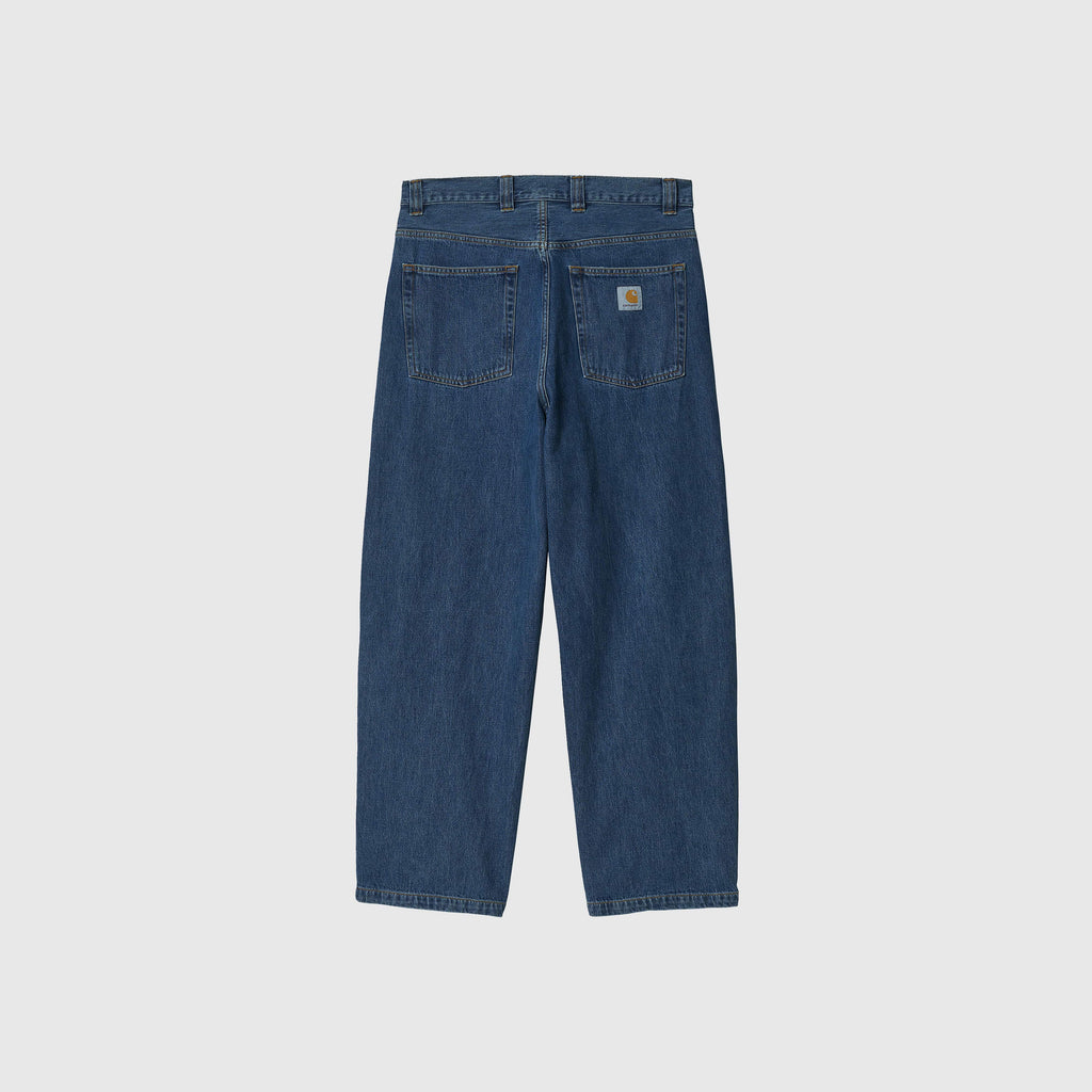 Carhartt WIP Brandon Pant - Blue Stone Washed - Back