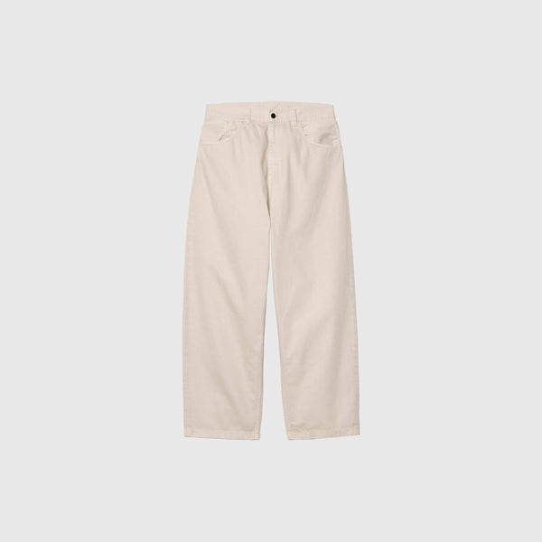 Carhartt WIP Brandon Pant - Fleur De Sel Stone Dyed - Front