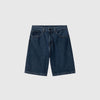 Carhartt WIP Brandon Short - Blue Stone Washed Smith Denim - Front
