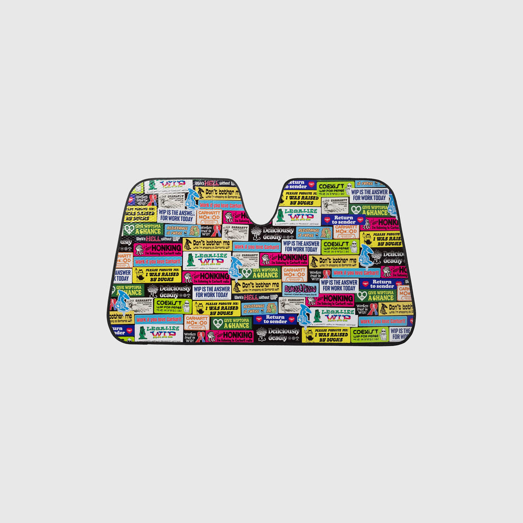 Carhartt WIP Bumper Windscreen Sunshade - Multicolor - Front
