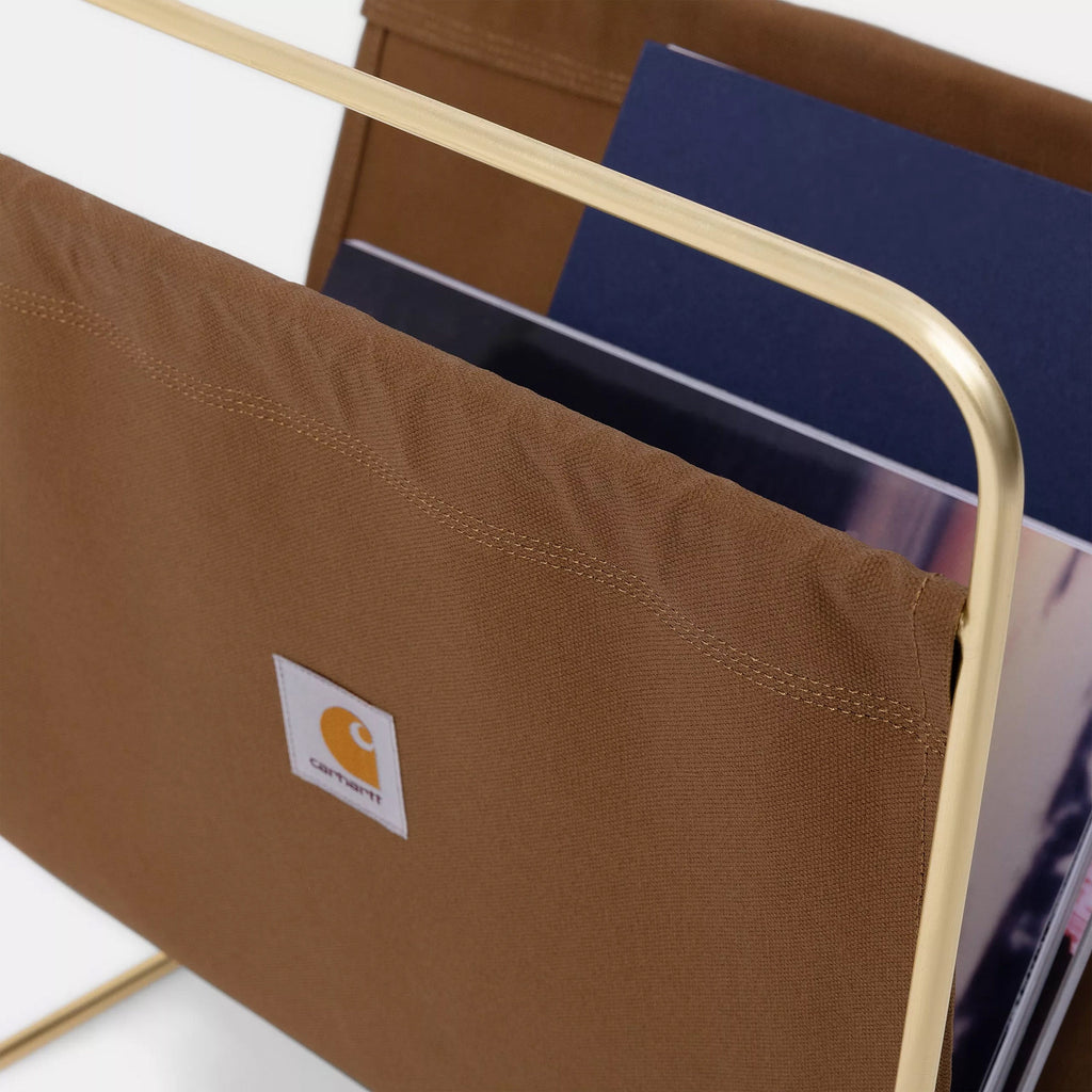 Carhartt WIP Canvas Magazine Stand - Hamilton Brown
