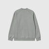 Carhartt WIP Chase Sweat - Grey Heather / Gold - Back