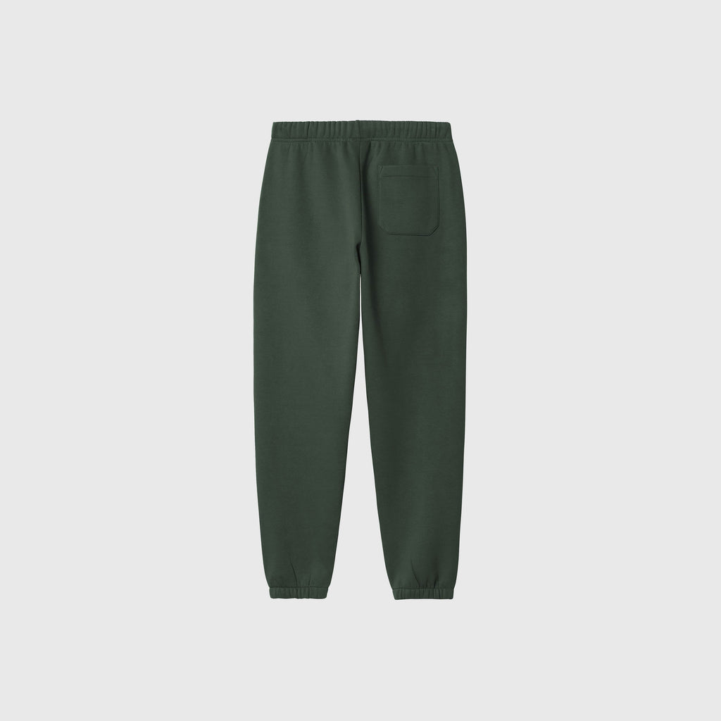 Carhartt WIP Chase Sweat Pant - Sycamore Tree / Gold - Back