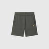 Carhartt WIP Chase Sweat Short - Leaf / Gold - Front