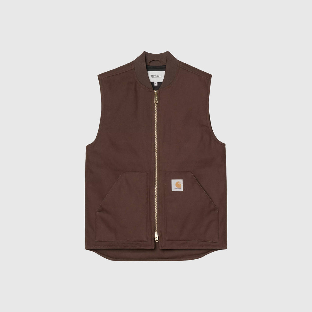 Carhartt WIP Classic Vest - Tobacco Rigid - Front