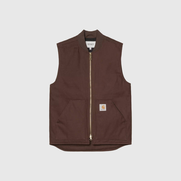 Carhartt WIP Classic Vest - Tobacco Rigid - Front