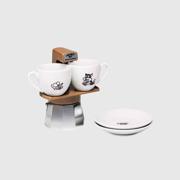 Carhartt WIP Coffee Break Espresso Maker - Brown - Front