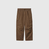Carhartt WIP Cole Cargo Pant - Chocolate Garment Dyed - Front