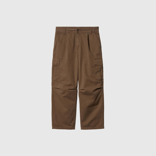 Carhartt WIP Cole Cargo Pant - Chocolate Garment Dyed - Front