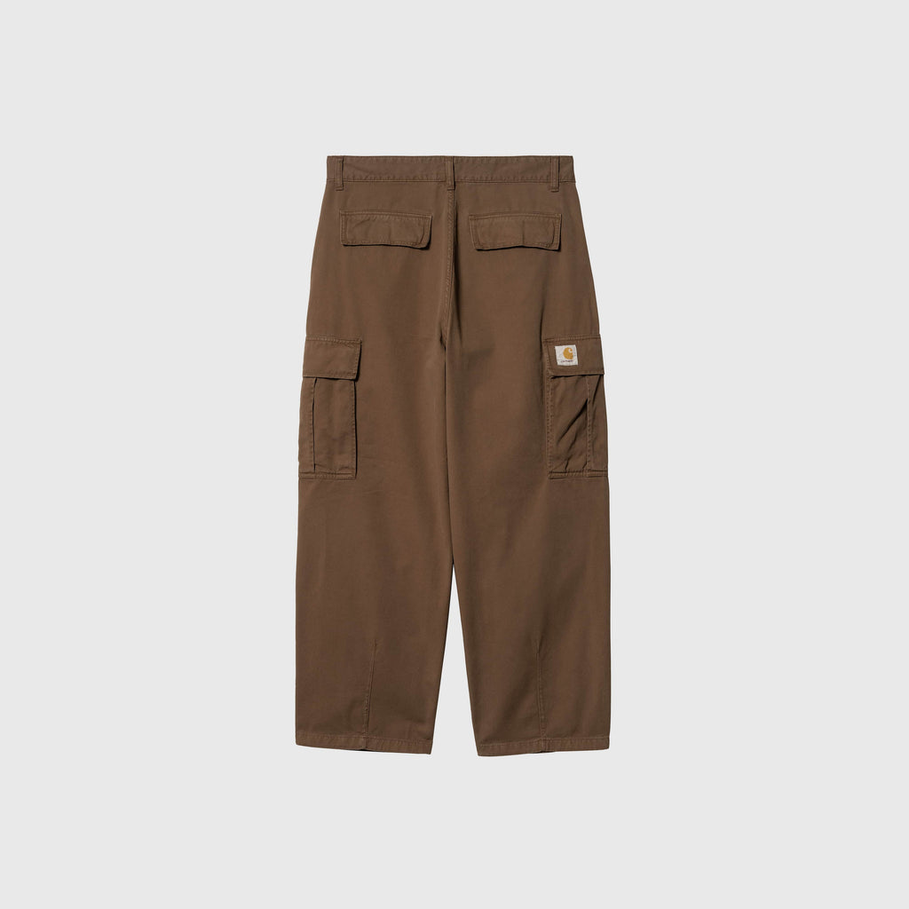 Carhartt WIP Cole Cargo Pant - Chocolate Garment Dyed - Back