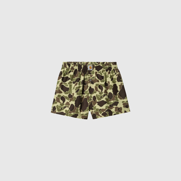 Carhartt WIP Cotton Boxer - Camo Duck / Green