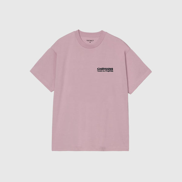Carhartt WIP Cubist T Shirt - Hortensia - Front