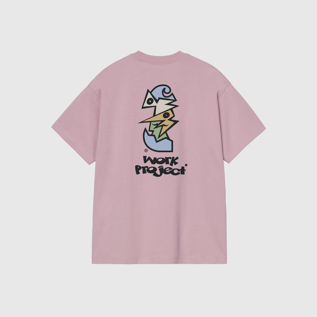 Carhartt WIP Cubist T Shirt - Hortensia - Back