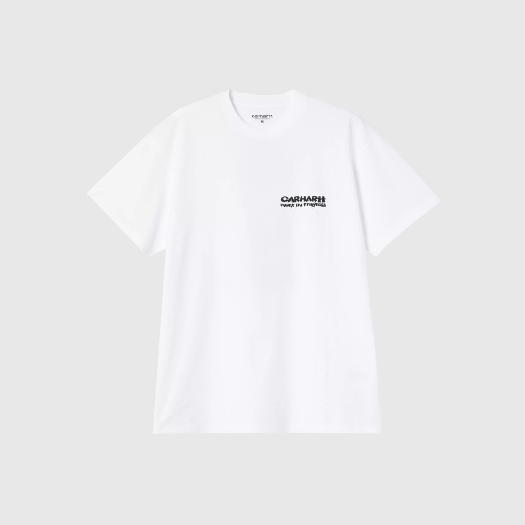 Carhartt WIP Cubist T Shirt - White - Front