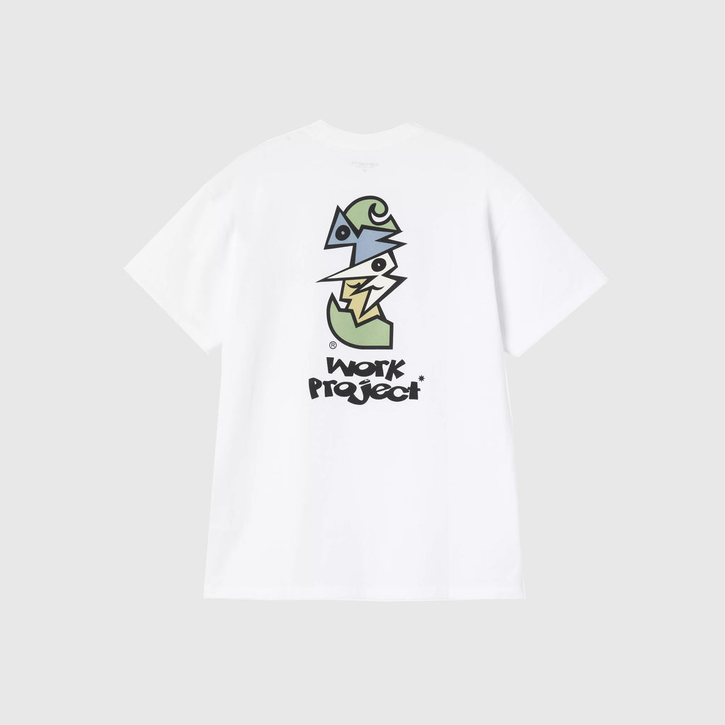Carhartt WIP Cubist T Shirt - White - Back