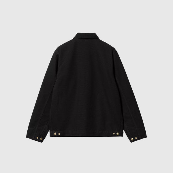 Carhartt WIP Detroit Jacket - Black / Black Rinsed - Back