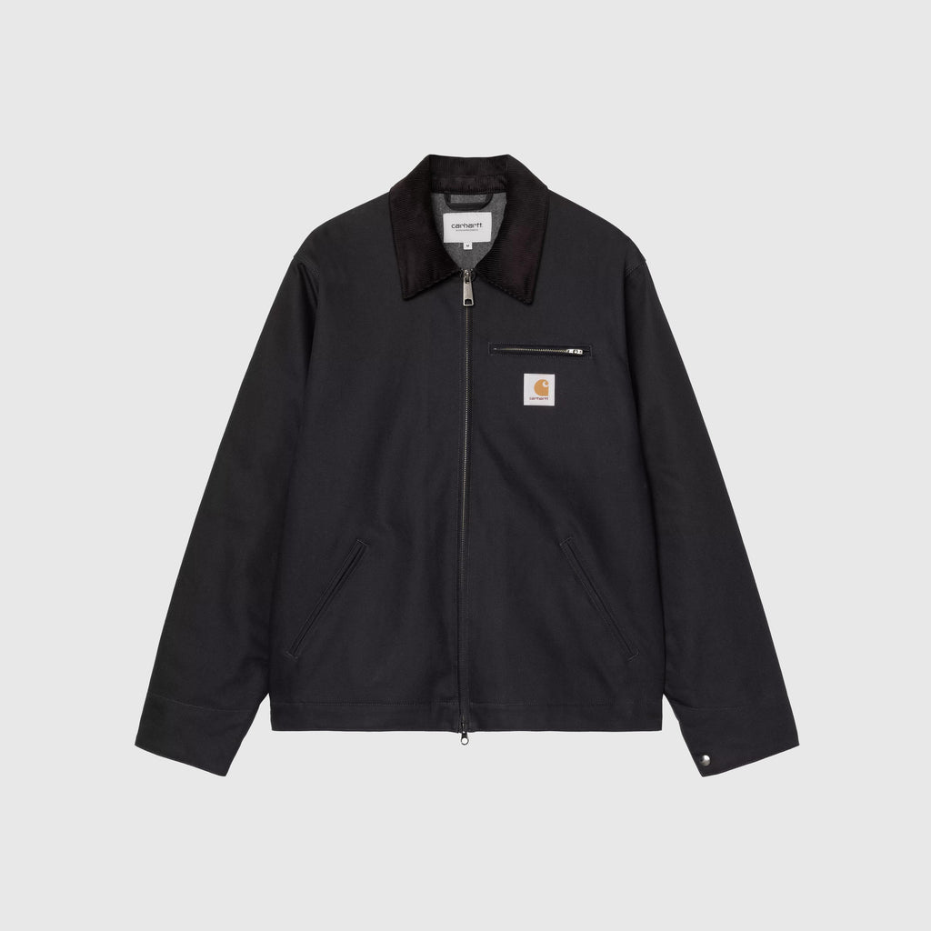 Carhartt WIP Detroit Jacket - Dark Navy / Black Rigid - Front