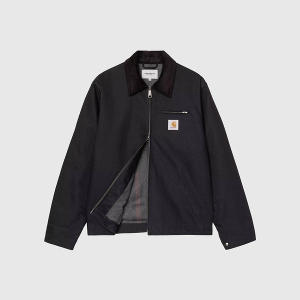 Carhartt WIP Detroit Jacket - Dark Navy / Black Rigid - Front Open