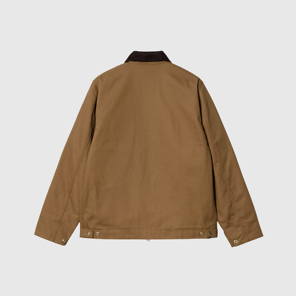 Carhartt WIP Detroit Jacket - Hamilton Brown / Tobacco Rigid - Back