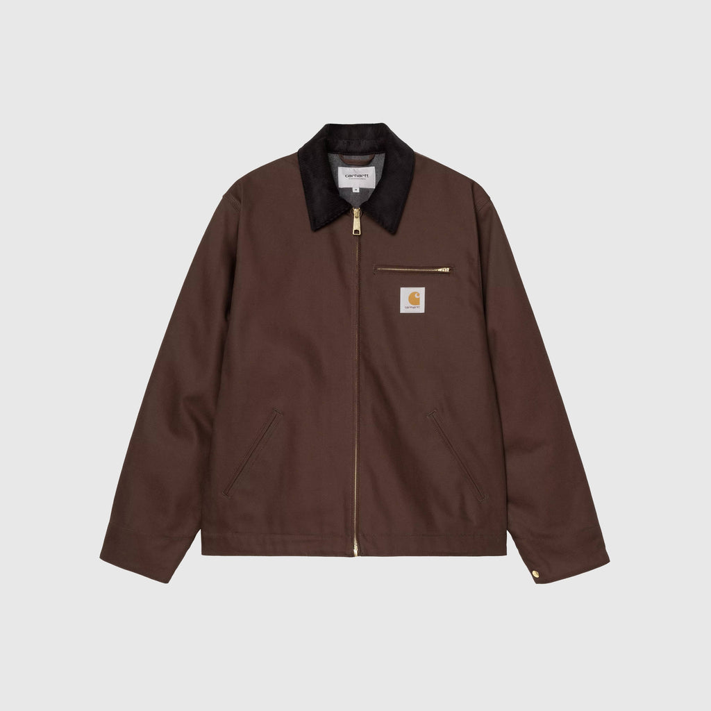 Carhartt WIP Detroit Jacket - Tobacco / Black Rigid - Front