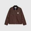 Carhartt WIP Detroit Jacket - Tobacco / Black Rigid - Front