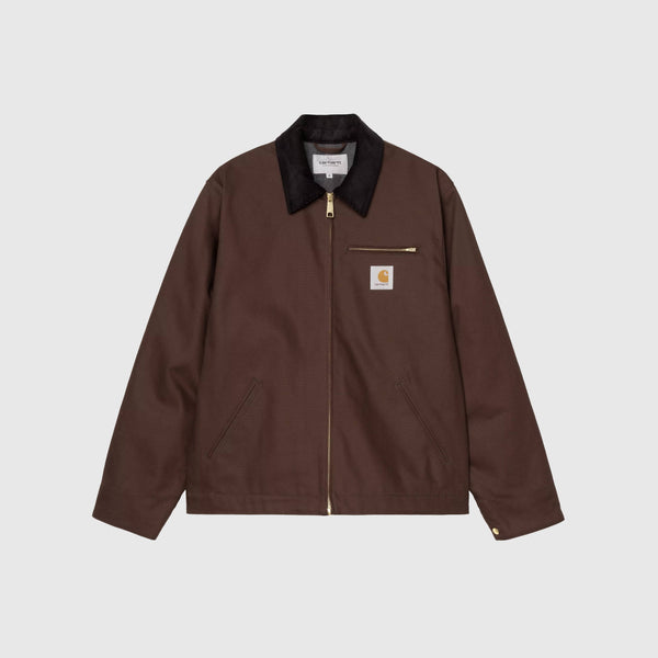 Carhartt WIP Detroit Jacket - Tobacco / Black Rigid - Front