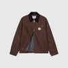 Carhartt WIP Detroit Jacket - Tobacco / Black Rigid - Front Open