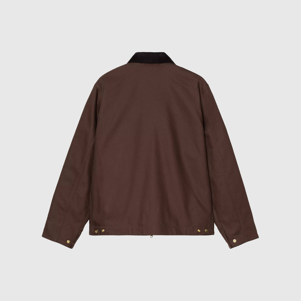 Carhartt WIP Detroit Jacket - Tobacco / Black Rigid - Back