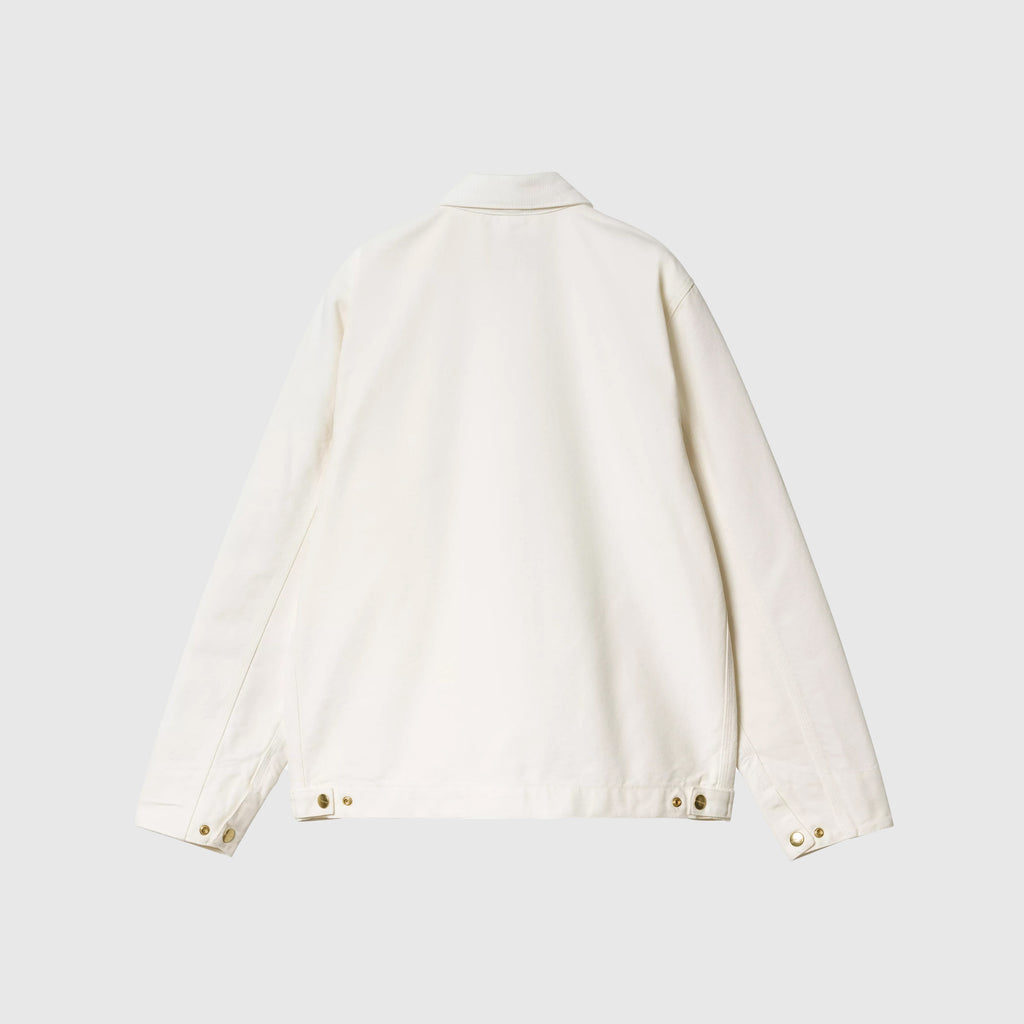 Carhartt WIP Detroit Jacket - Wax / Wax Rinsed - Back