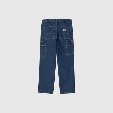 Carhartt WIP Double Knee Pant - Blue Stone Washed - Back