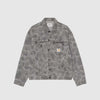 Carhartt WIP Duck Helston Jacket - Camo Duck / Black Heavy Bleached - Front