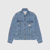Carhartt WIP Duck Helston Jacket - Camo Duck / Blue Bleached - Front