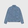 Carhartt WIP Duck Helston Jacket - Camo Duck / Blue Bleached - Back