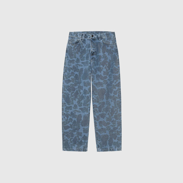 Carhartt WIP Duck Landon Pant - Camo Duck / Blue Bleached - Front