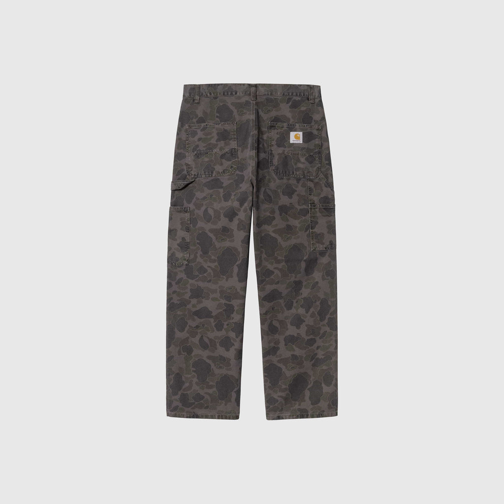 Carhartt WIP Duck Single Knee Pant - Camo Duck Green / Graphite - Back