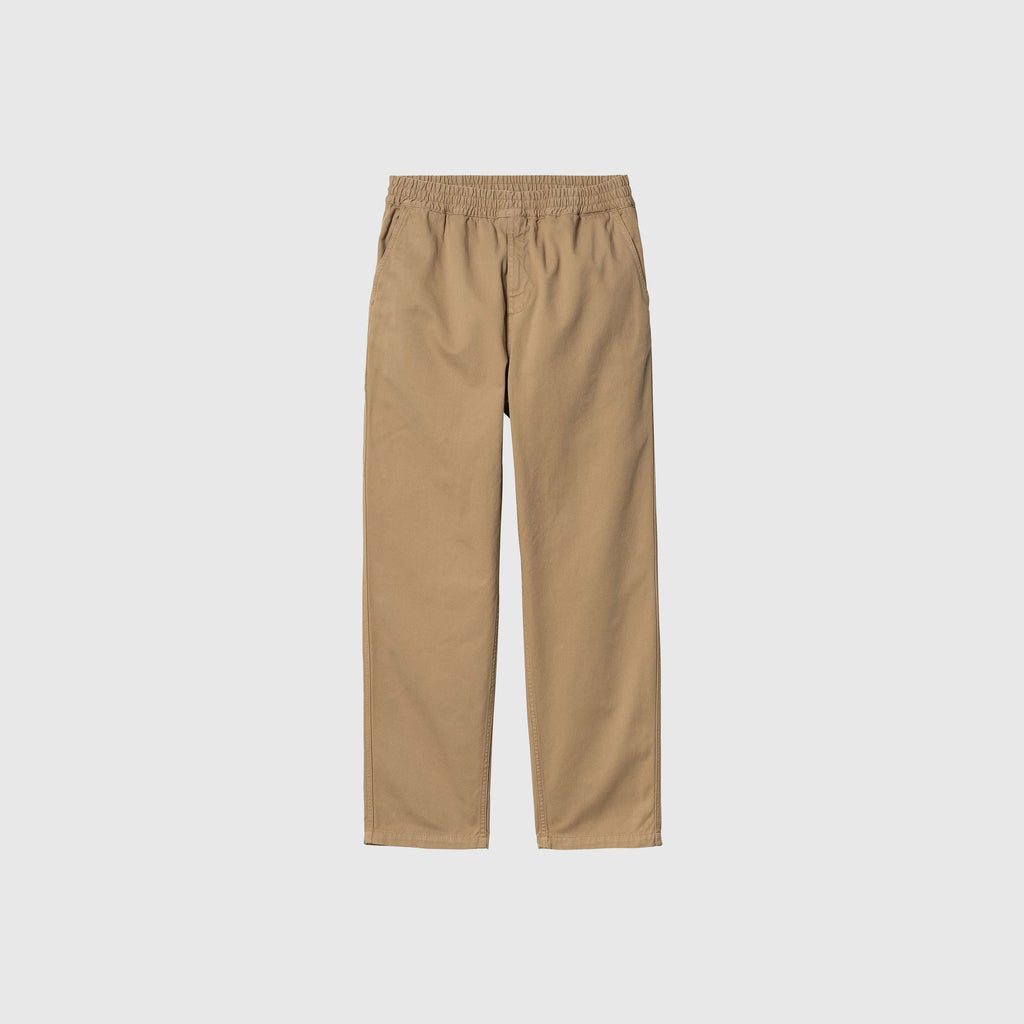 Carhartt WIP Flint Pant - Peanut Garment Dyed - Front