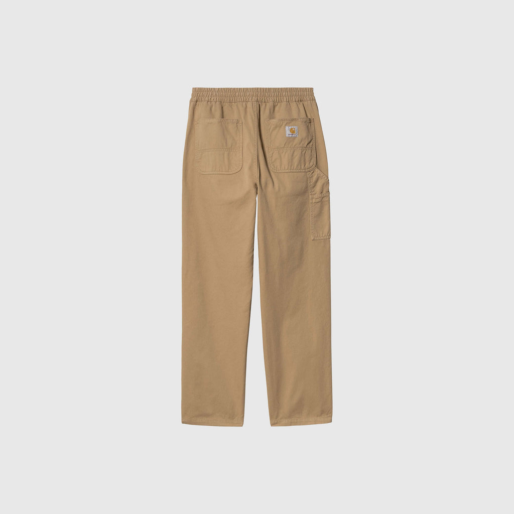 Carhartt WIP Flint Pant - Peanut Garment Dyed - Back