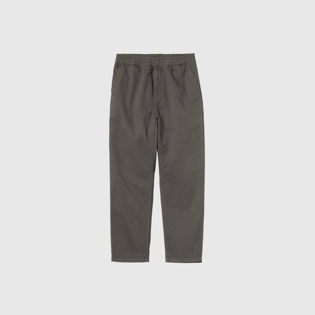 Carhartt WIP Flint Pant - Shungite Garment Dyed - Front