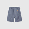 Carhartt WIP Flint Short - Bay Blue Garment Dyed - Back