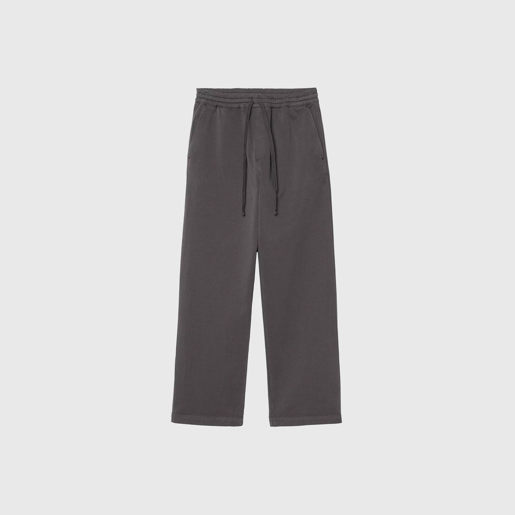 Carhartt WIP Floyde Pant - Graphite Garment Dyed - Front