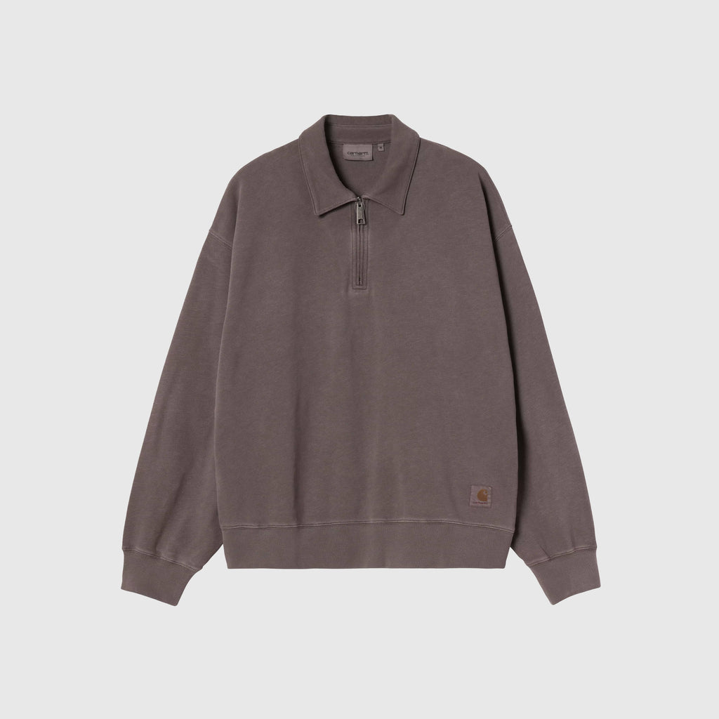 Carhartt WIP Harper Polo - Tobacco Garment Dyed - Front