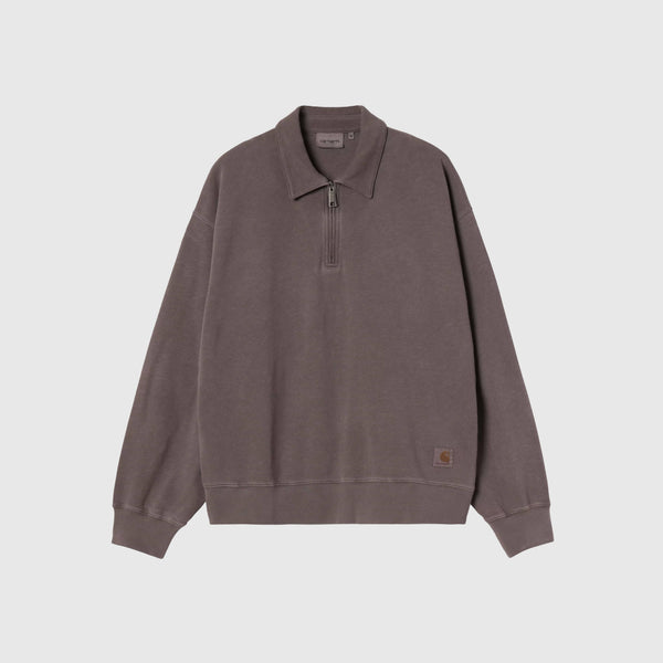Carhartt WIP Harper Polo - Tobacco Garment Dyed - Front