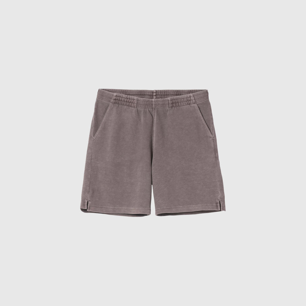 Carhartt WIP Harper Sweat Short - Tobacco Garment Dyed - Front