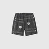 Carhartt WIP Heart Bandana Short - Heart Bandana AOP / Black - Front