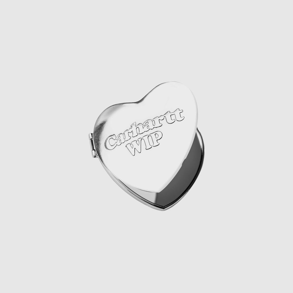Carhartt WIP Heart Pocket Mirror - Silver - Front