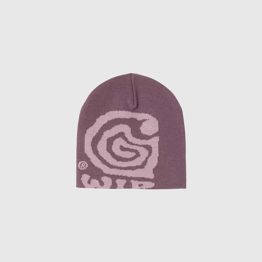 Carhartt WIP Helix Beanie - Phlox / Pink Fog - Front